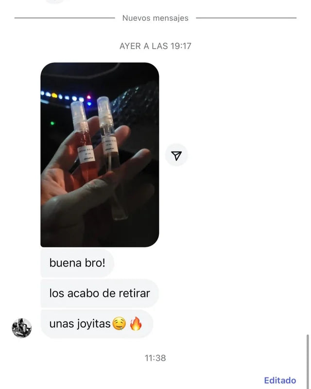 Captura de una reseña de un cliente