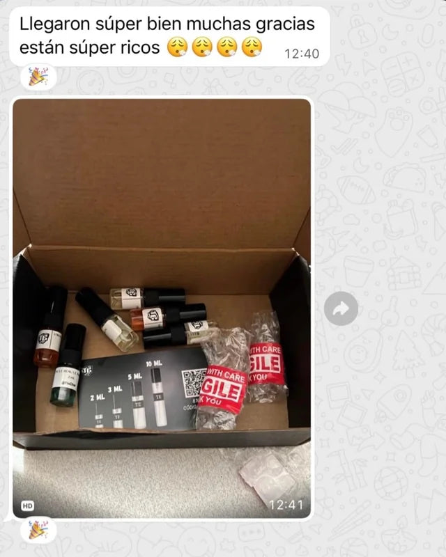 Captura de una reseña de un cliente
