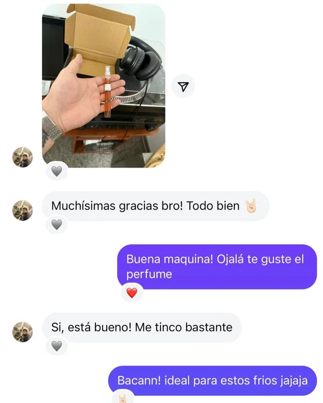Captura de una reseña de un cliente