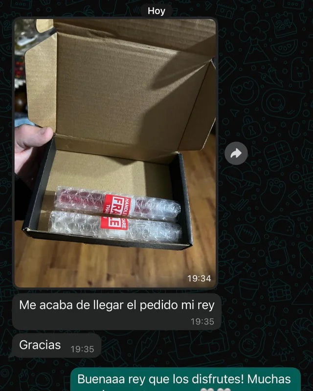 Captura de una reseña de un cliente